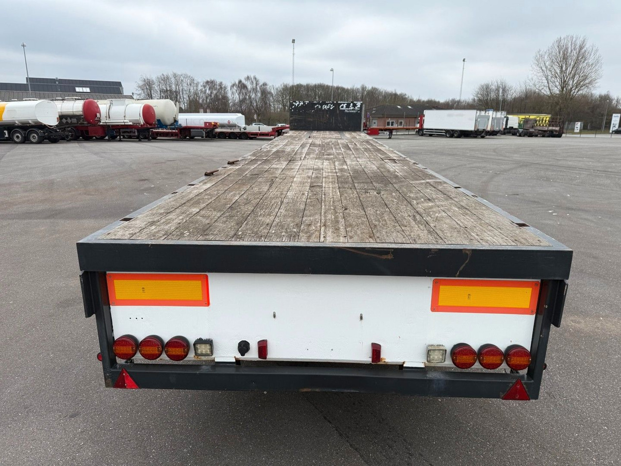 Lag 3 axle 7 m. Extendable / Last Axle Steering - Semirremolque plataforma/ Caja abierta: foto 5 Lag 3 axle 7 m. Extendable / Last Axle Steering - Semirremolque plataforma/ Caja abierta: foto 5