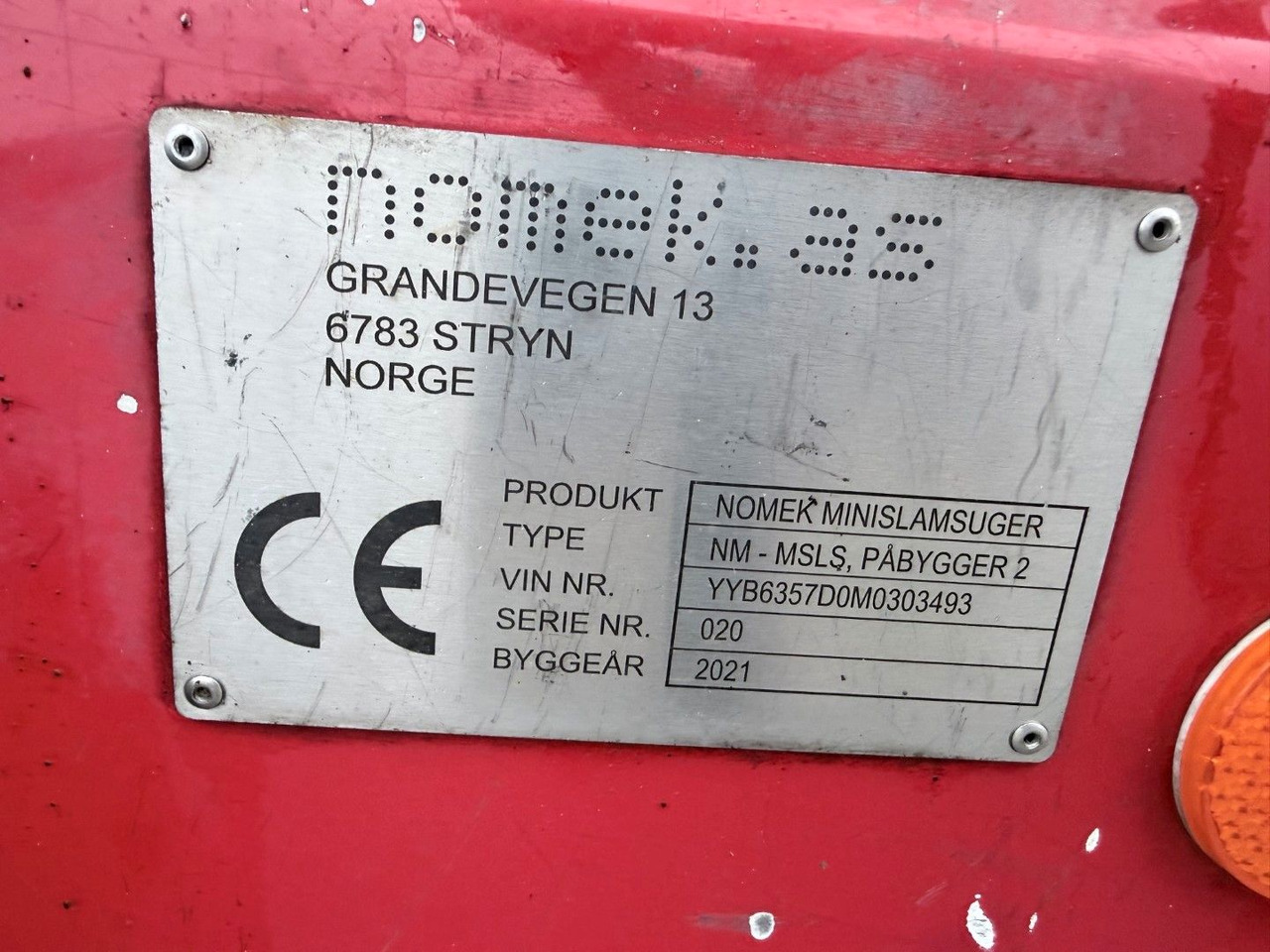 Tysse / Nomek 1500 L Edelstahl Sauganhänger - Remolque venta ambulante: foto 5 Tysse / Nomek 1500 L Edelstahl Sauganhänger - Remolque venta ambulante: foto 5