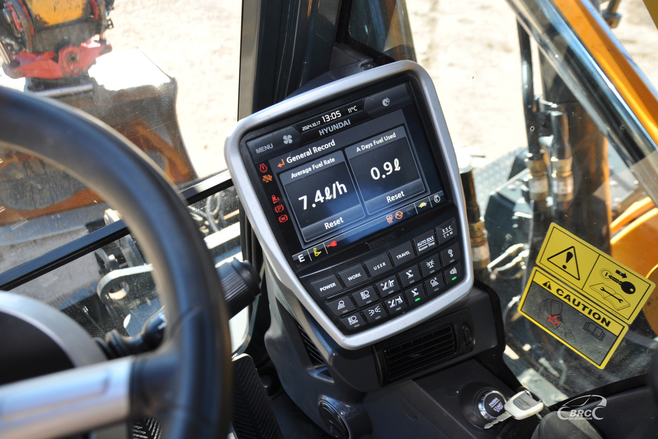 Excavadora de ruedas Hyundai HW160: foto 18