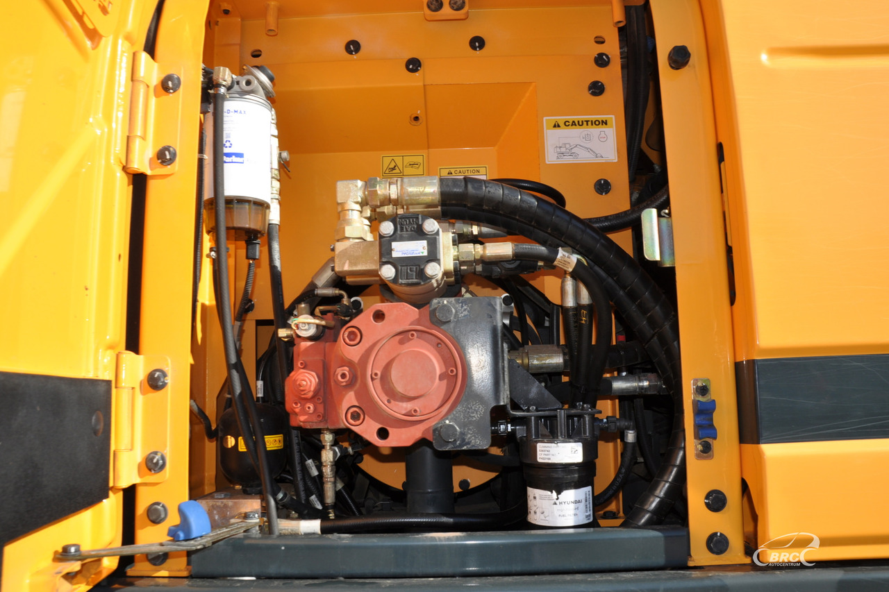 Excavadora de ruedas Hyundai HW160: foto 11