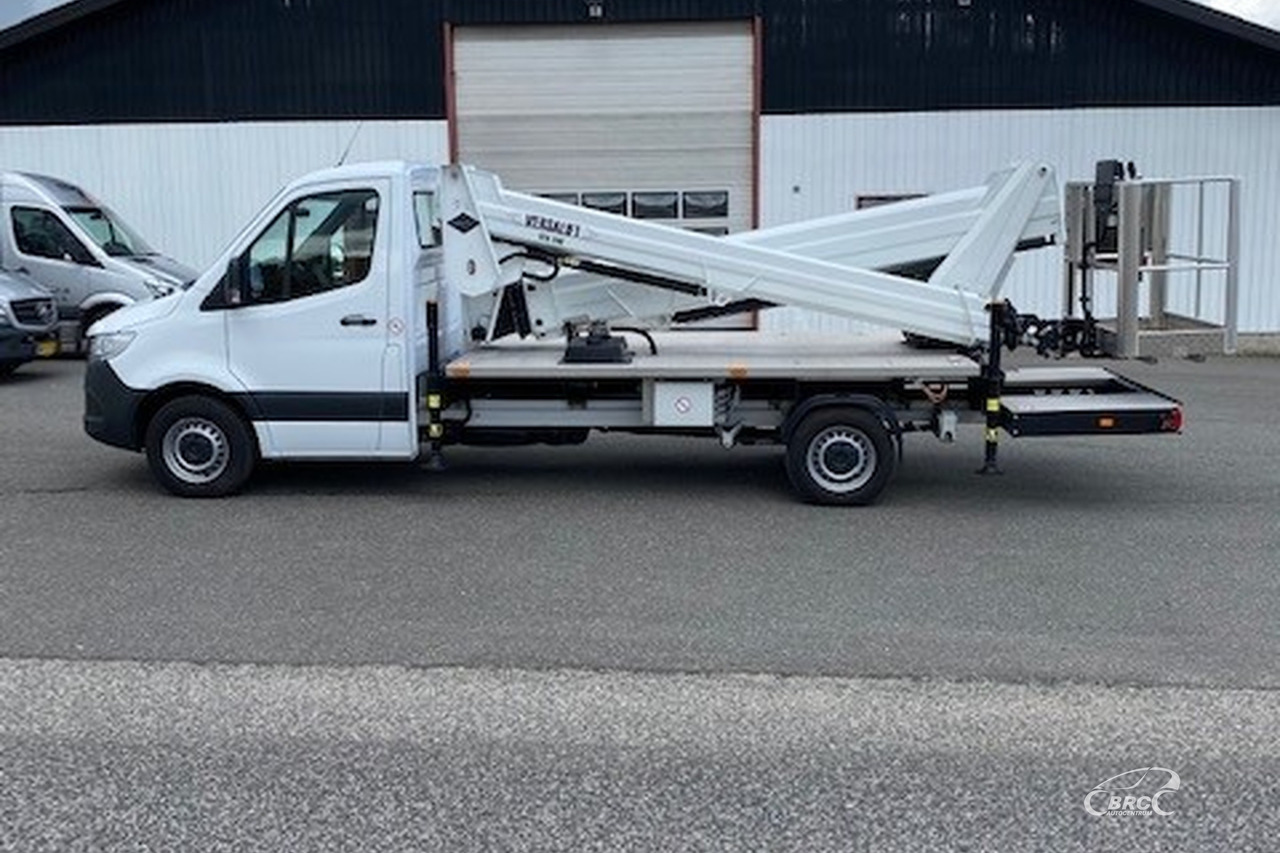 Camión con plataforma elevadora nuevo Mercedes-Benz Sprinter: foto 11