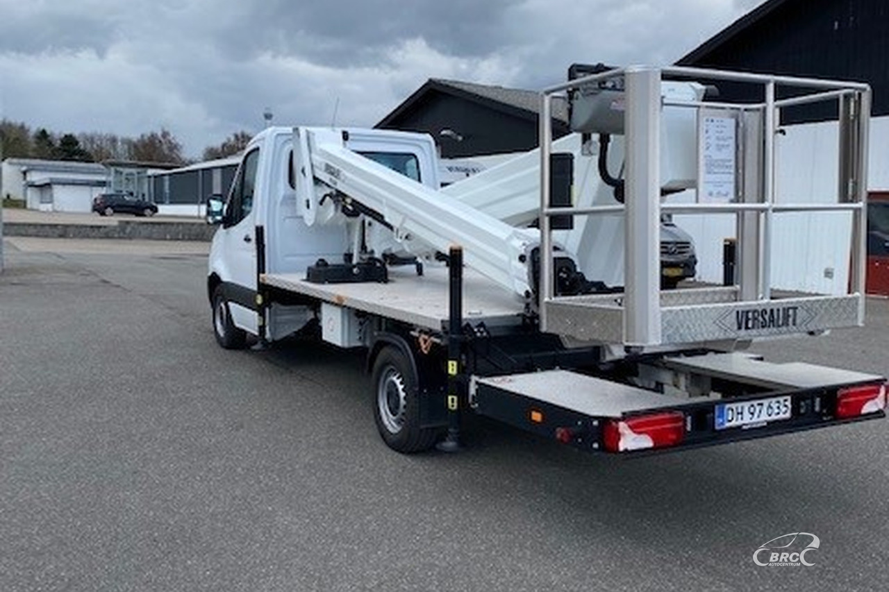 Camión con plataforma elevadora nuevo Mercedes-Benz Sprinter: foto 14