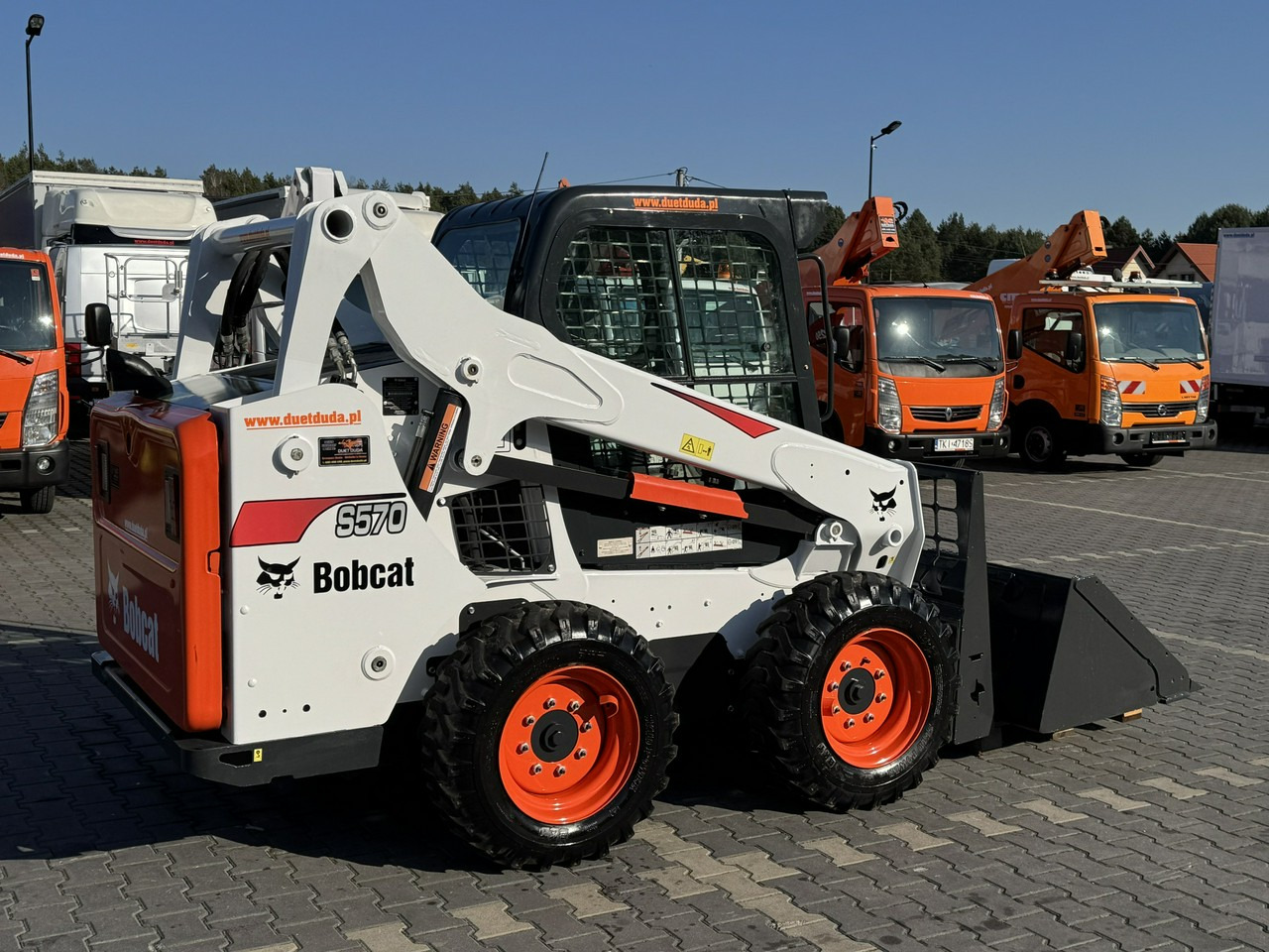 Minicargadora Bobcat S570 Sterowanie Burtowe Joystick Mini ładowarka Ładowarka: foto 10