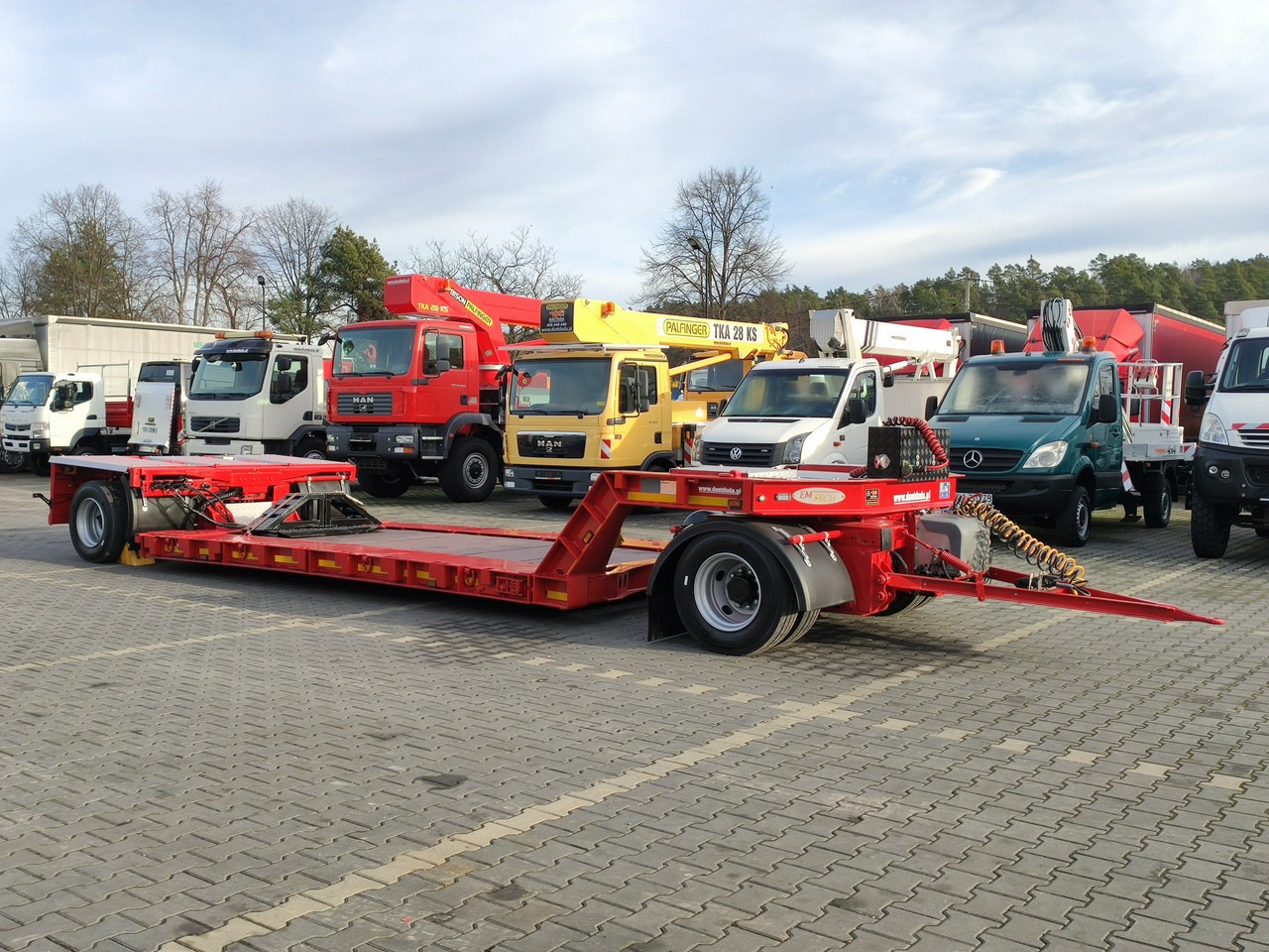 EMTECH 2 osiowa PCN 18 TIEFBETT Zagłębiana Rozciągana Oś Skrętna UNIKAT - Semirremolque góndola rebajadas: foto 3 EMTECH 2 osiowa PCN 18 TIEFBETT Zagłębiana Rozciągana Oś Skrętna UNIKAT - Semirremolque góndola rebajadas: foto 3