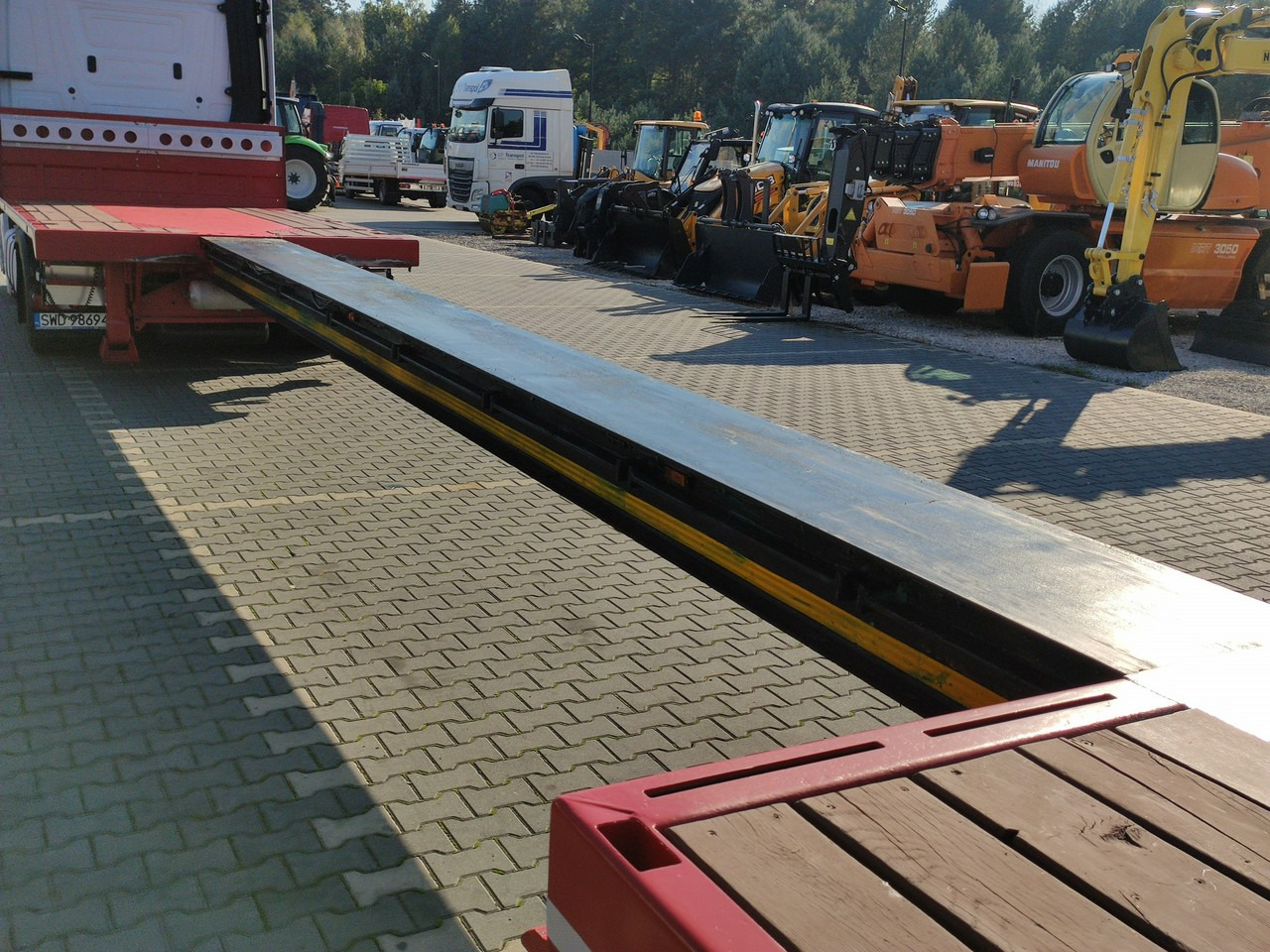 Faymonville Niskopodłogowa Telemega Rozciągana 7m 3-Osiowa Oś skrętna - Semirremolque góndola rebajadas: foto 5 Faymonville Niskopodłogowa Telemega Rozciągana 7m 3-Osiowa Oś skrętna - Semirremolque góndola rebajadas: foto 5