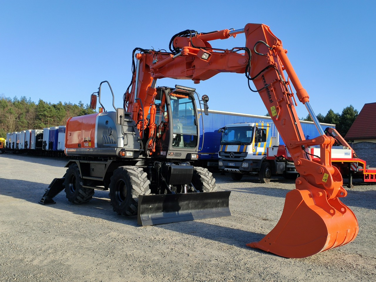 Hitachi ZX140 Koparka Kołowa - Excavadora de ruedas: foto 2 Hitachi ZX140 Koparka Kołowa - Excavadora de ruedas: foto 2