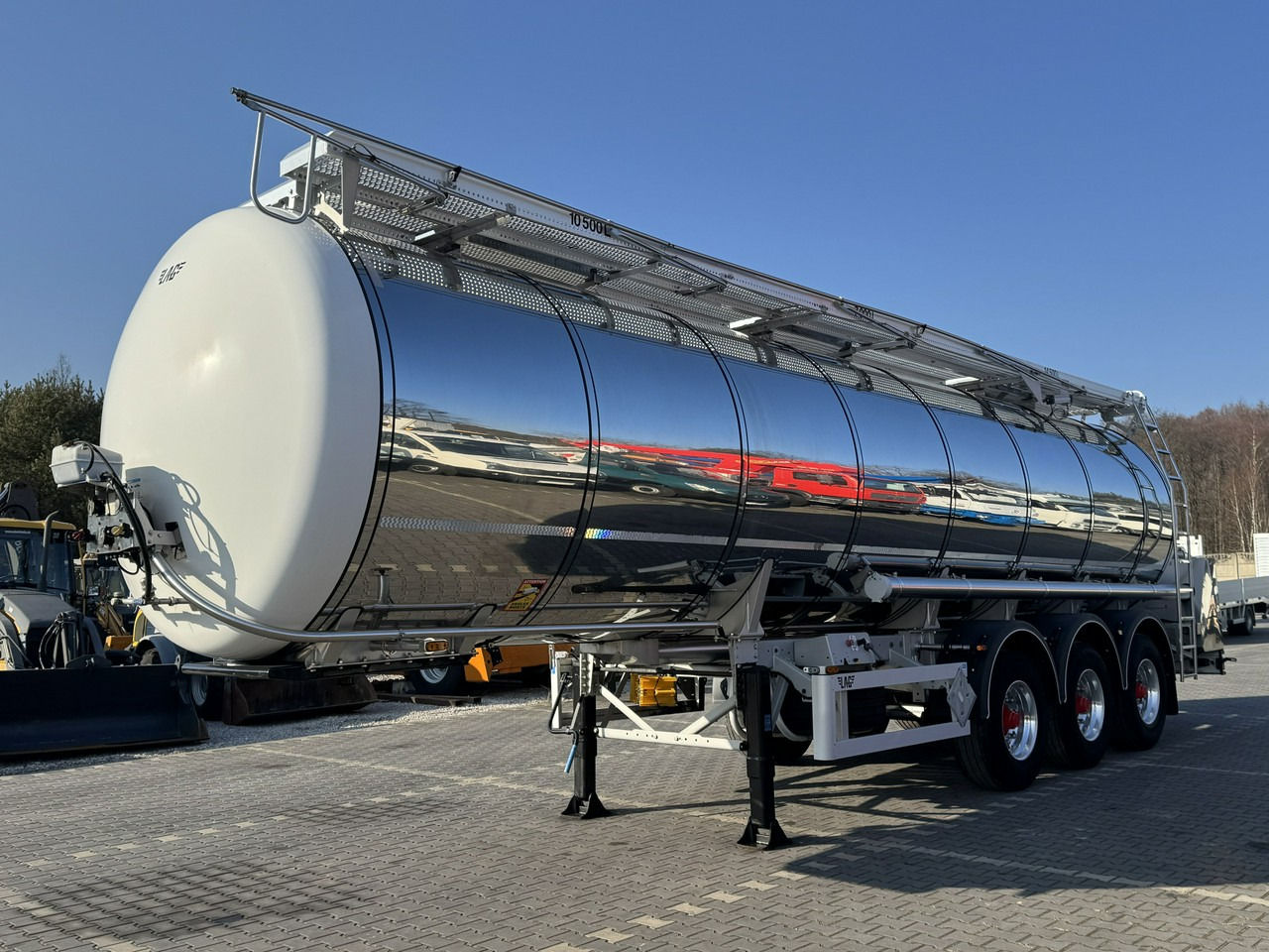 Lag Spożywcza Magyar Izolowana Webasto Pompa Elektryczna do Zrzutu - Semirremolque cisterna: foto 3 Lag Spożywcza Magyar Izolowana Webasto Pompa Elektryczna do Zrzutu - Semirremolque cisterna: foto 3