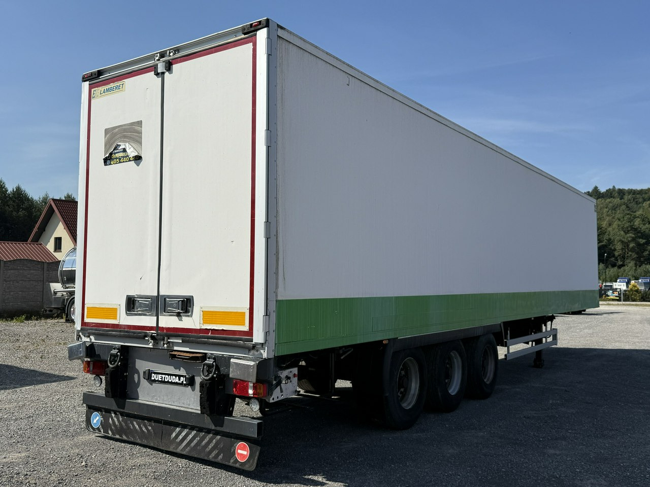 Semirremolque isotérmico Lamberet SR2 Kontener Tył Drzwi Izoterma Chłodnia bez Agregatu: foto 8