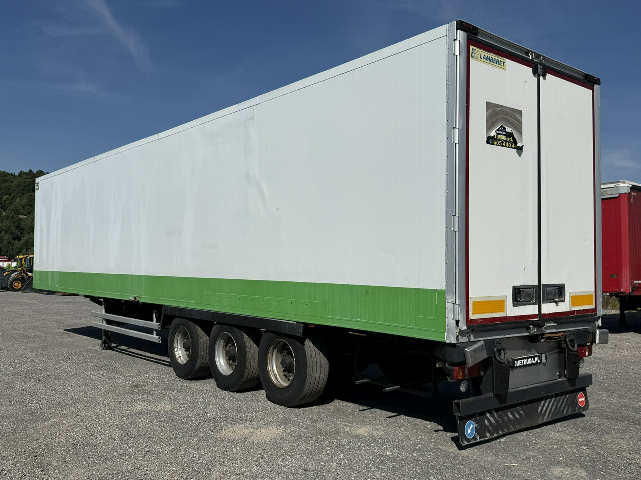 Semirremolque isotérmico Lamberet SR2 Kontener Tył Drzwi Izoterma Chłodnia bez Agregatu: foto 7