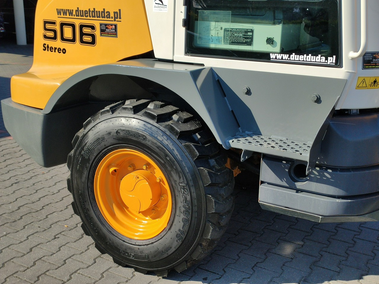 Cargadora articulada Liebherr L 506 STEREO Szybkozłącze / Łyżka Krokodyl + Widły Waga 6300kg: foto 16