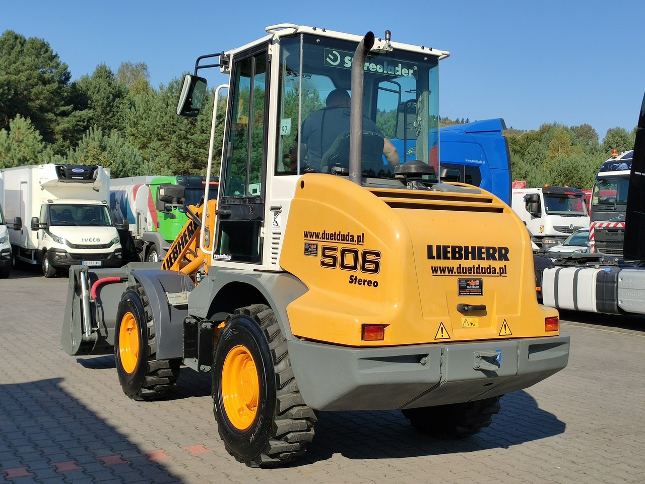 Cargadora articulada Liebherr L 506 STEREO Szybkozłącze / Łyżka Krokodyl + Widły Waga 6300kg: foto 20