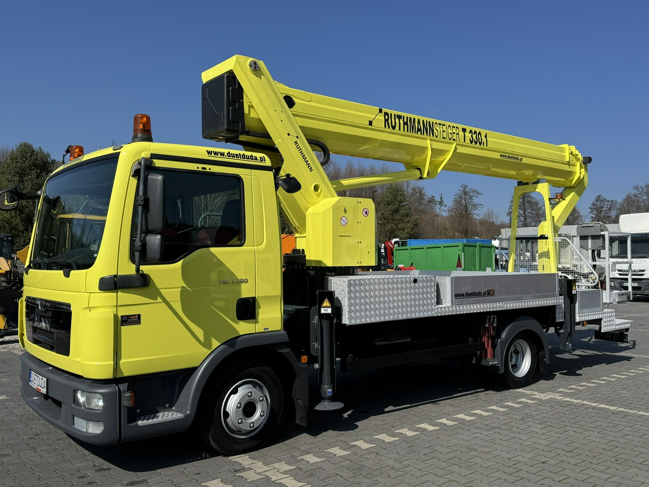 MAN TGL 7.180 Zwyżka Ruthmann T 330.1 Podnośnik Koszowy - Camión con plataforma elevadora: foto 5 MAN TGL 7.180 Zwyżka Ruthmann T 330.1 Podnośnik Koszowy - Camión con plataforma elevadora: foto 5