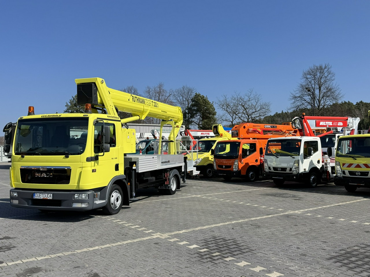 MAN TGL 7.180 Zwyżka Ruthmann T 330.1 Podnośnik Koszowy - Camión con plataforma elevadora: foto 2 MAN TGL 7.180 Zwyżka Ruthmann T 330.1 Podnośnik Koszowy - Camión con plataforma elevadora: foto 2