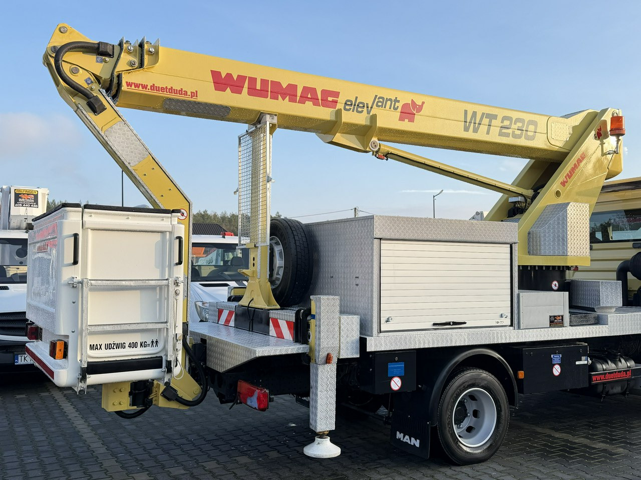 Leasing de MAN TGL 8.210 Zwyżka WUMAG WT 230 23m w bok 18m podnośnik MAN TGL 8.210 Zwyżka WUMAG WT 230 23m w bok 18m podnośnik: foto 7