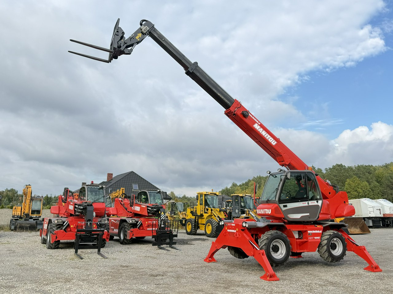 Manitou MRT 1640 Easy ROTO Ładowarka Teleskopowa Obrotowa 1840 2150 - Manipulador telescópico: foto 1 Manitou MRT 1640 Easy ROTO Ładowarka Teleskopowa Obrotowa 1840 2150 - Manipulador telescópico: foto 1