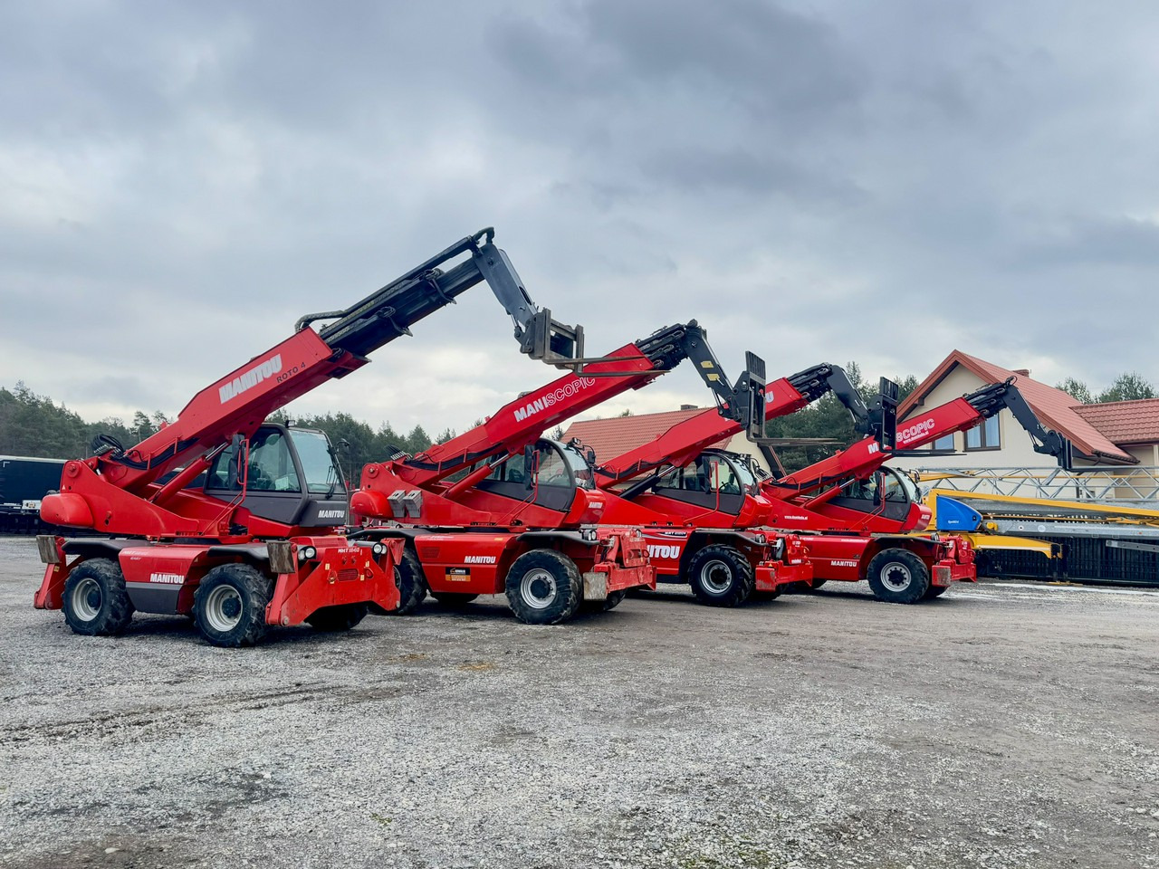 Manitou MRT 1840 ROTO Turbo Ładowarka Teleskopowa Obrotowa 1850 - Manipulador telescópico: foto 1 Manitou MRT 1840 ROTO Turbo Ładowarka Teleskopowa Obrotowa 1850 - Manipulador telescópico: foto 1