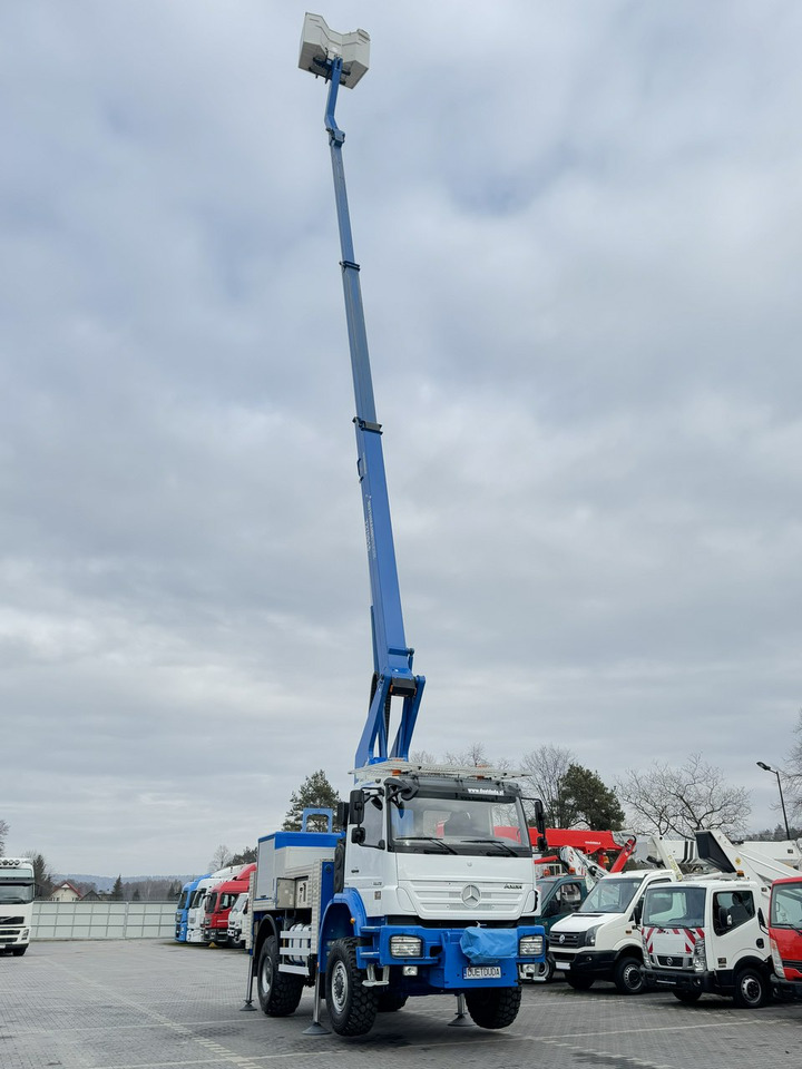 Camión con plataforma elevadora Mercedes AXOR 1829 4x4 Zwyżka RUTHMANN STEIGER T270S16 Podnośnik Koszowy: foto 7