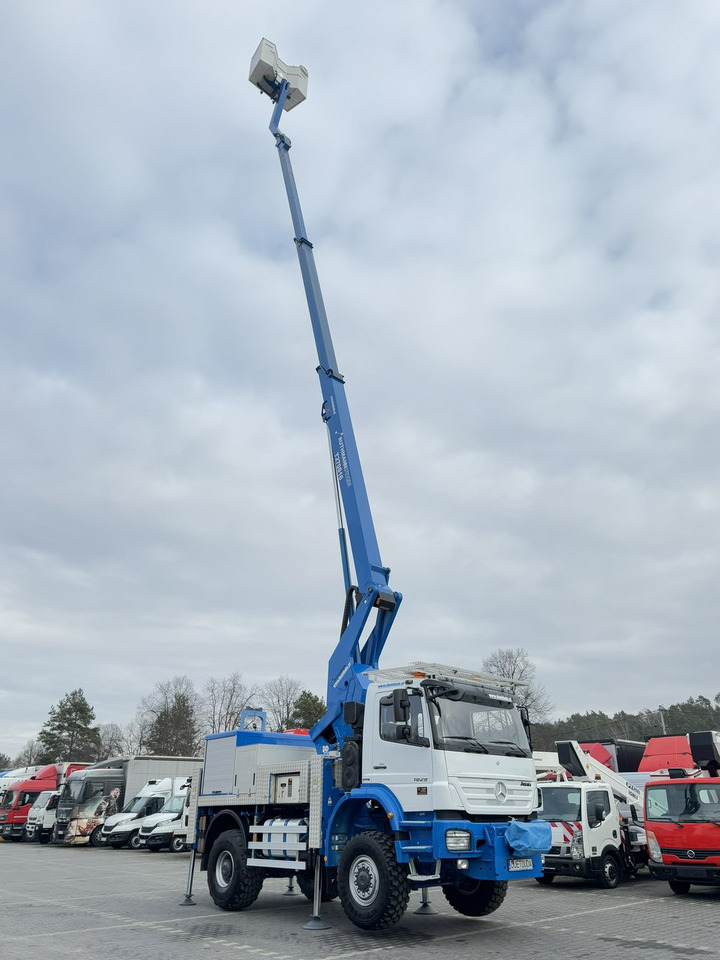 Camión con plataforma elevadora Mercedes AXOR 1829 4x4 Zwyżka RUTHMANN STEIGER T270S16 Podnośnik Koszowy: foto 15