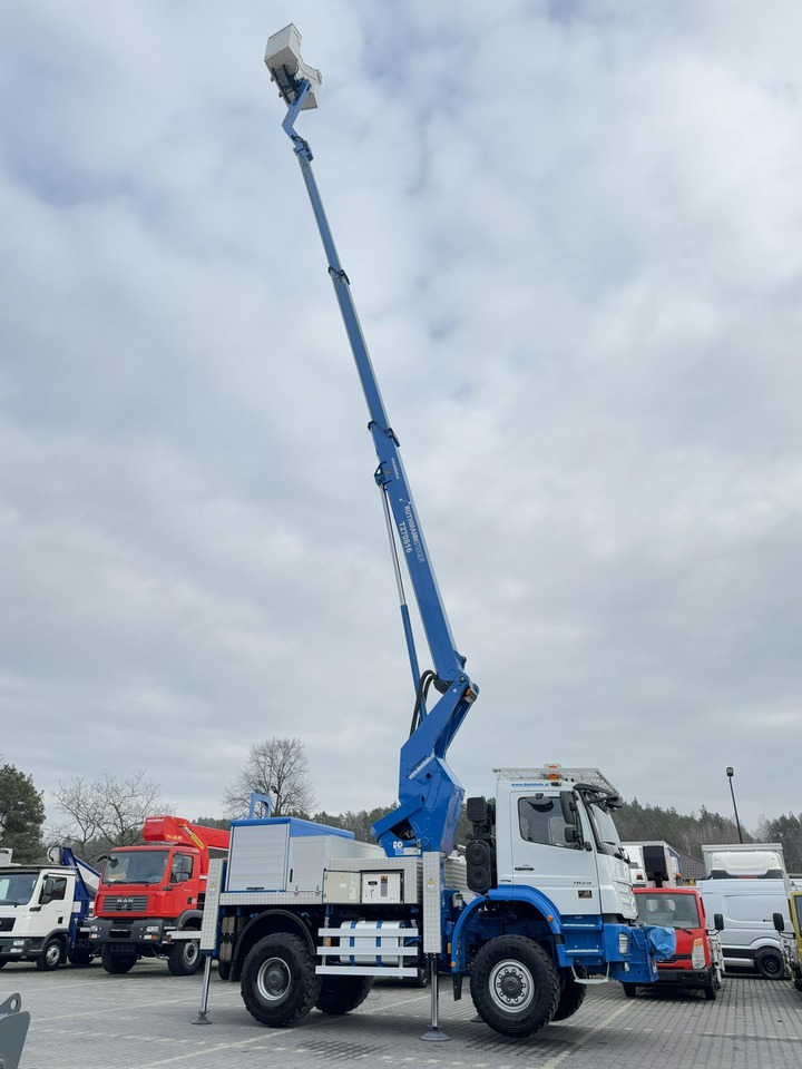 Camión con plataforma elevadora Mercedes AXOR 1829 4x4 Zwyżka RUTHMANN STEIGER T270S16 Podnośnik Koszowy: foto 22