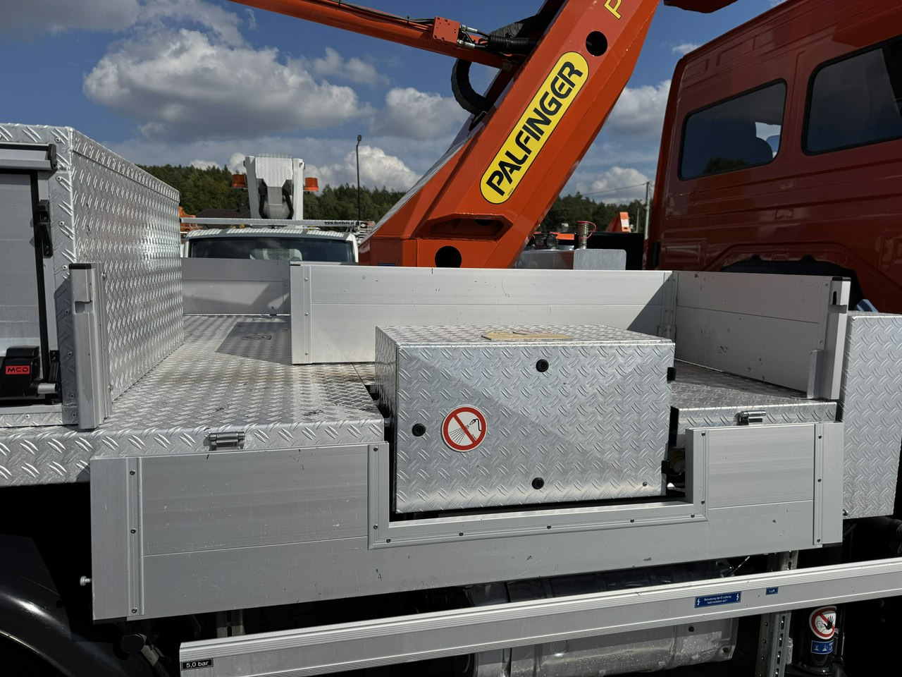 Camión con plataforma elevadora Mercedes Atego 818 E6 4x4 Zwyżka PALFINGER P250 BK Podnośnik Koszowy: foto 28