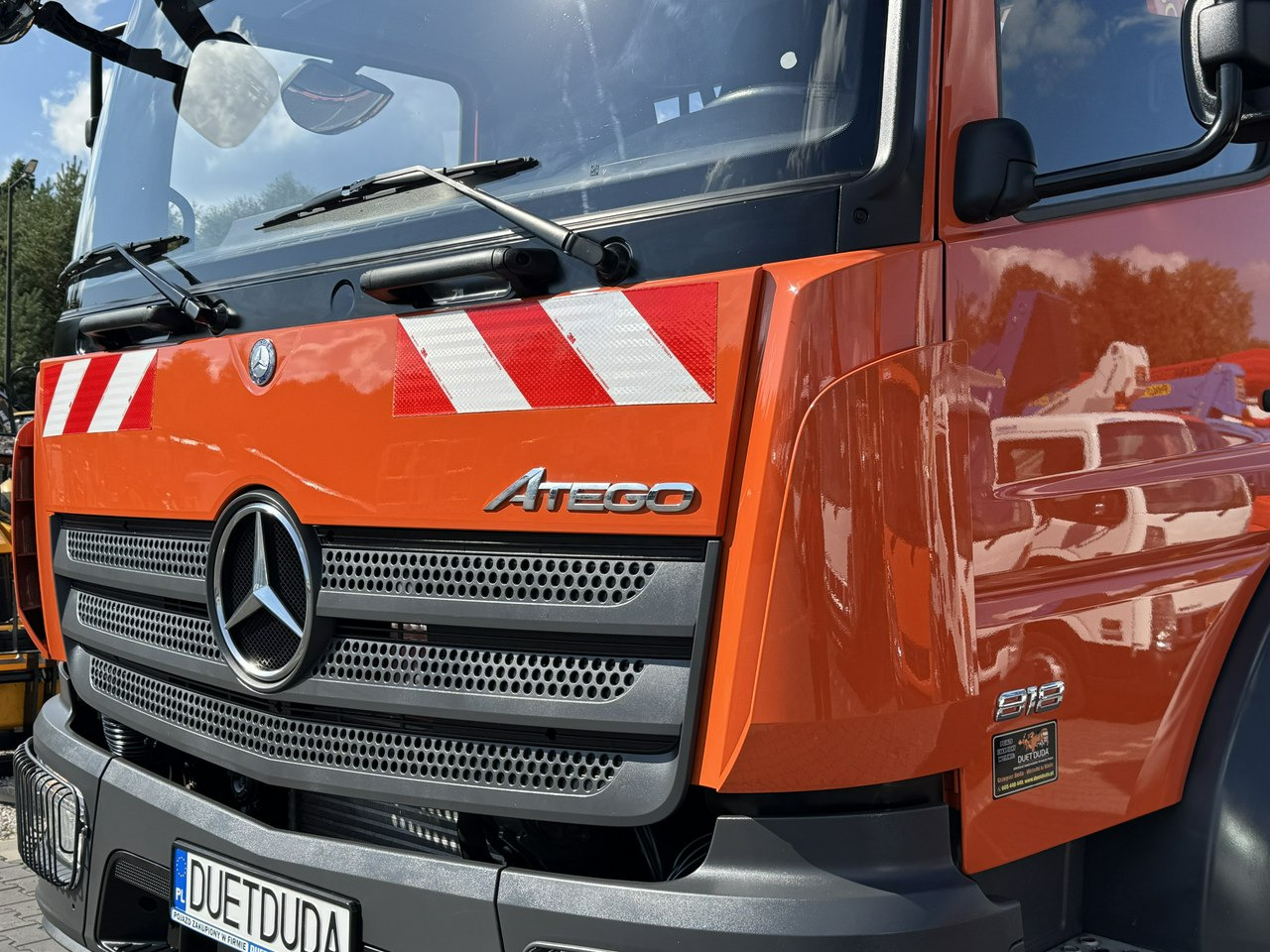 Camión con plataforma elevadora Mercedes Atego 818 E6 4x4 Zwyżka PALFINGER P250 BK Podnośnik Koszowy: foto 16