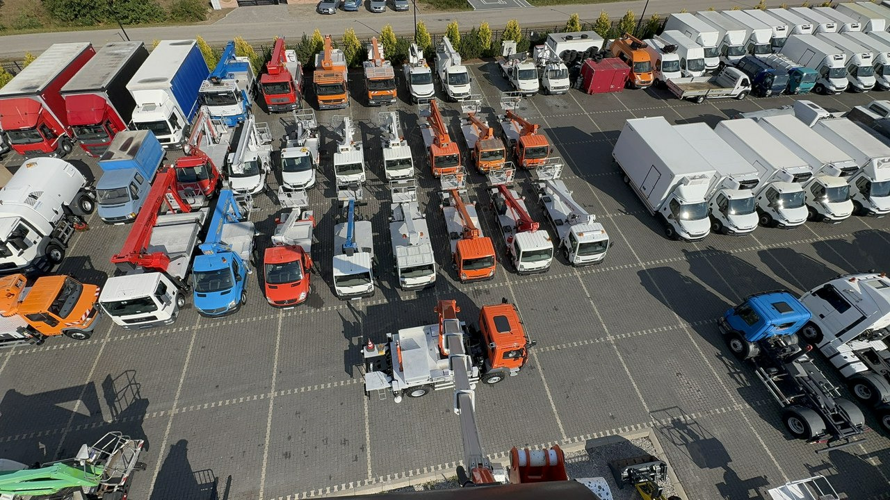 Camión con plataforma elevadora Mercedes Atego 818 E6 4x4 Zwyżka PALFINGER P250 BK Podnośnik Koszowy: foto 6