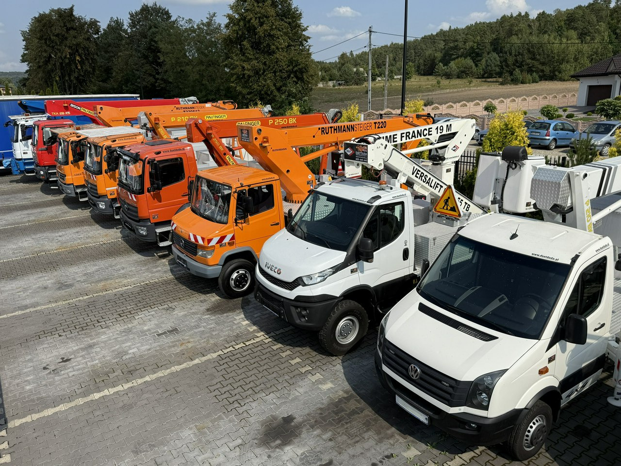 Mercedes Vario 814 D 4x4 Zwyżka RUTHMANN STEIGER T220 Podnośnik Koszowy - Camión con plataforma elevadora: foto 5 Mercedes Vario 814 D 4x4 Zwyżka RUTHMANN STEIGER T220 Podnośnik Koszowy - Camión con plataforma elevadora: foto 5