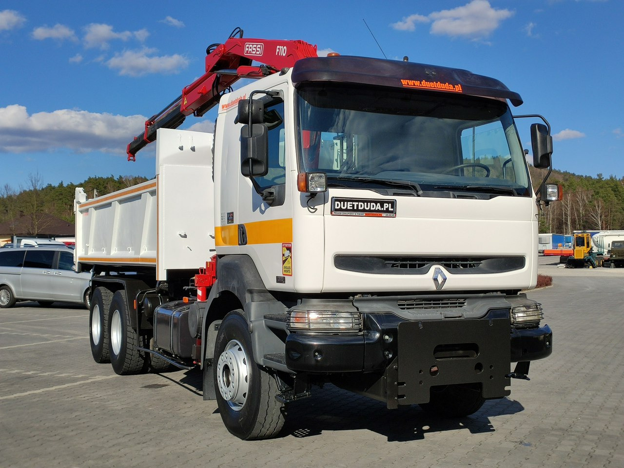 Renault Kerax 26.370 6x4 Mocny HDS FASSI F110 - Camión volquete, Camión grúa: foto 3 Renault Kerax 26.370 6x4 Mocny HDS FASSI F110 - Camión volquete, Camión grúa: foto 3