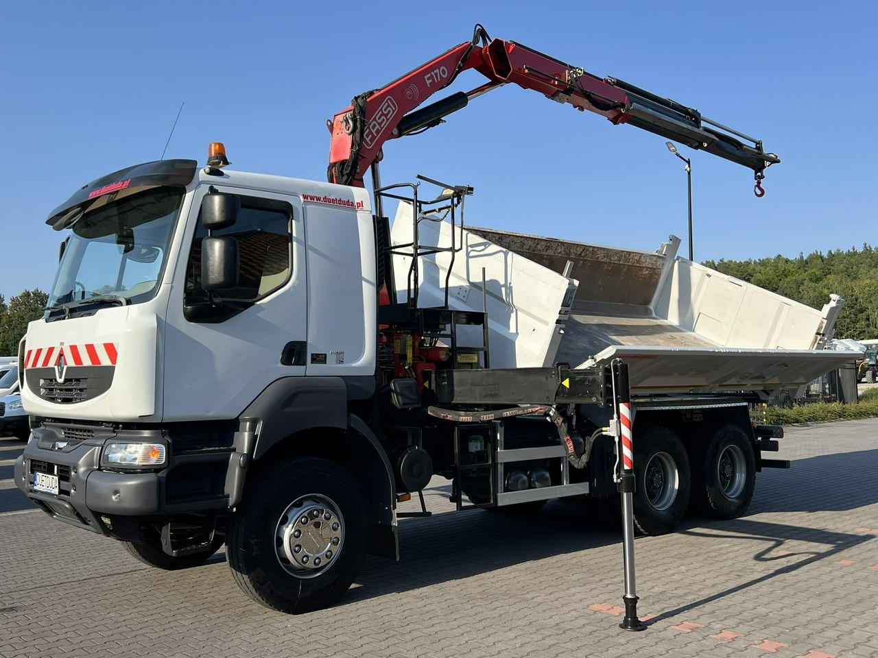 Renault Kerax 26.390 6x4 Mocny HDS FASSI F170 Sterowanie Radiowe - Camión volquete, Camión grúa: foto 1 Renault Kerax 26.390 6x4 Mocny HDS FASSI F170 Sterowanie Radiowe - Camión volquete, Camión grúa: foto 1