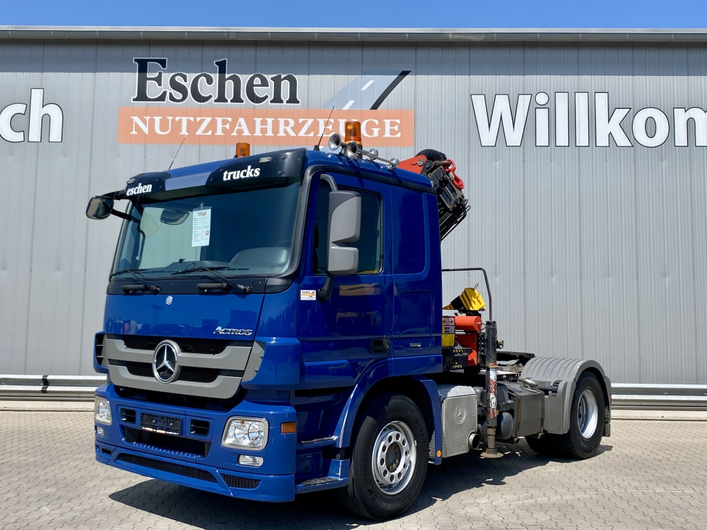Mercedes-Benz 1841 LS, Actros MP3 / Palfinger PK 18502-SHC - Cabeza tractora: foto 1 Mercedes-Benz 1841 LS, Actros MP3 / Palfinger PK 18502-SHC - Cabeza tractora: foto 1