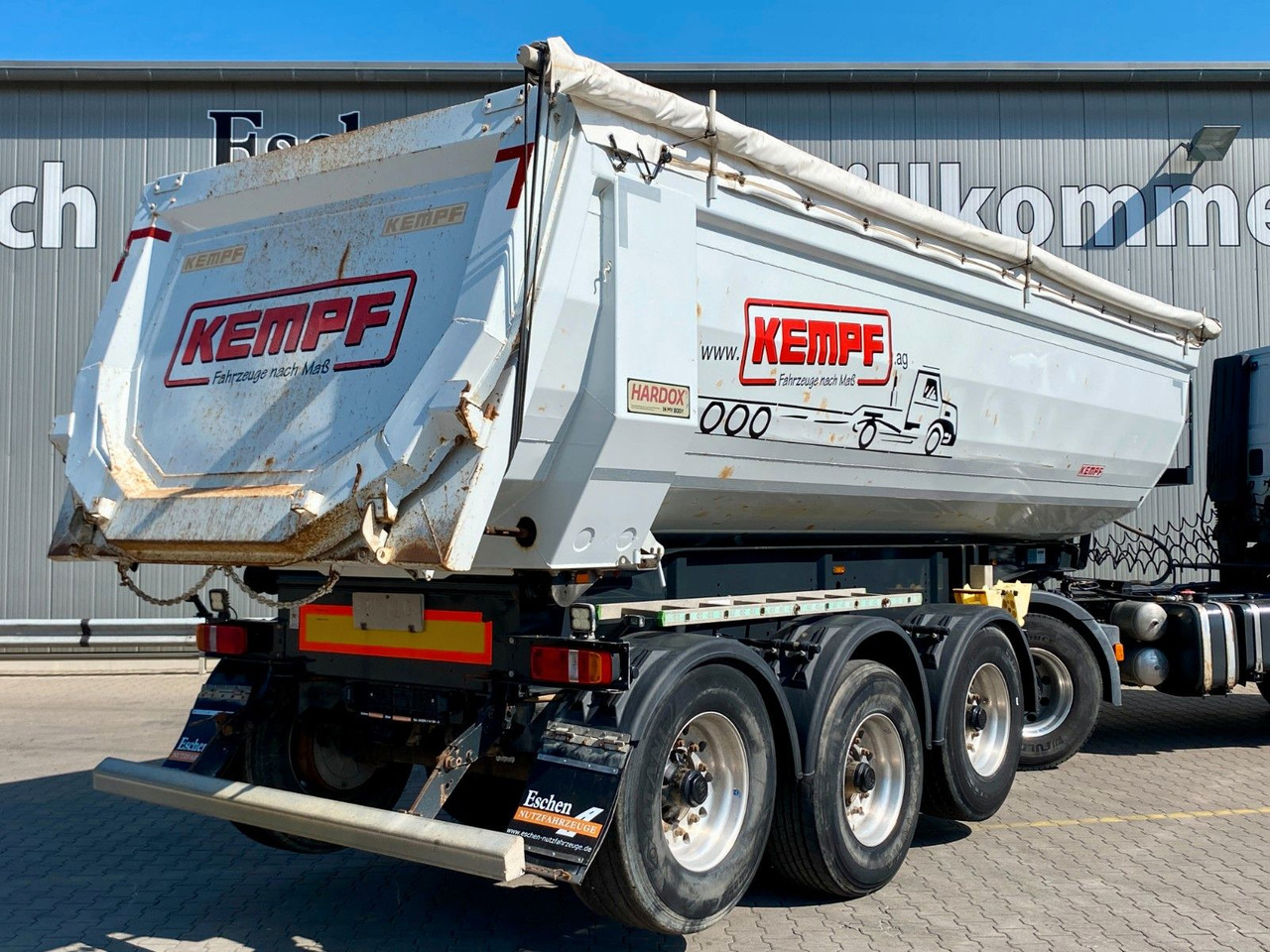 Kempf SKM 35/3 | Stahl 27m³*1+3.Achse liftbar*BPW*EBS - Semirremolque volquete: foto 4 Kempf SKM 35/3 | Stahl 27m³*1+3.Achse liftbar*BPW*EBS - Semirremolque volquete: foto 4