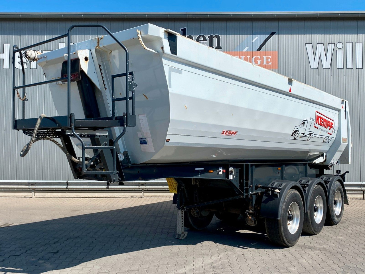 Kempf SKM 35/3 | Stahl 27m³*1+3.Achse liftbar*BPW*EBS - Semirremolque volquete: foto 1 Kempf SKM 35/3 | Stahl 27m³*1+3.Achse liftbar*BPW*EBS - Semirremolque volquete: foto 1