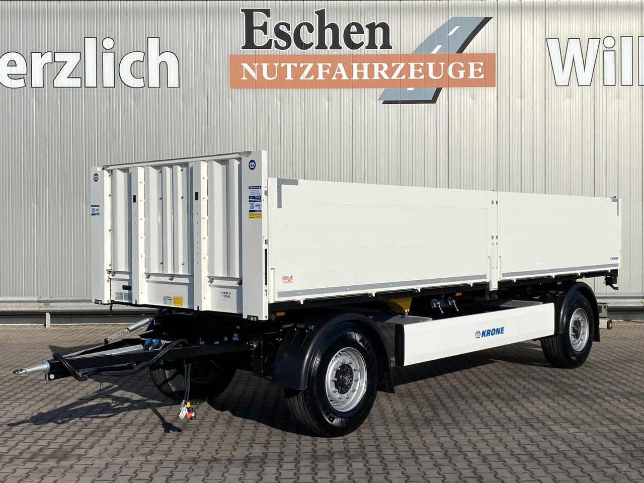 Krone AZP 18*NEW*|Pritsche*7100mm Länge*BPW*Multi-Lock - Remolque plataforma/ Caja abierta: foto 1 Krone AZP 18*NEW*|Pritsche*7100mm Länge*BPW*Multi-Lock - Remolque plataforma/ Caja abierta: foto 1