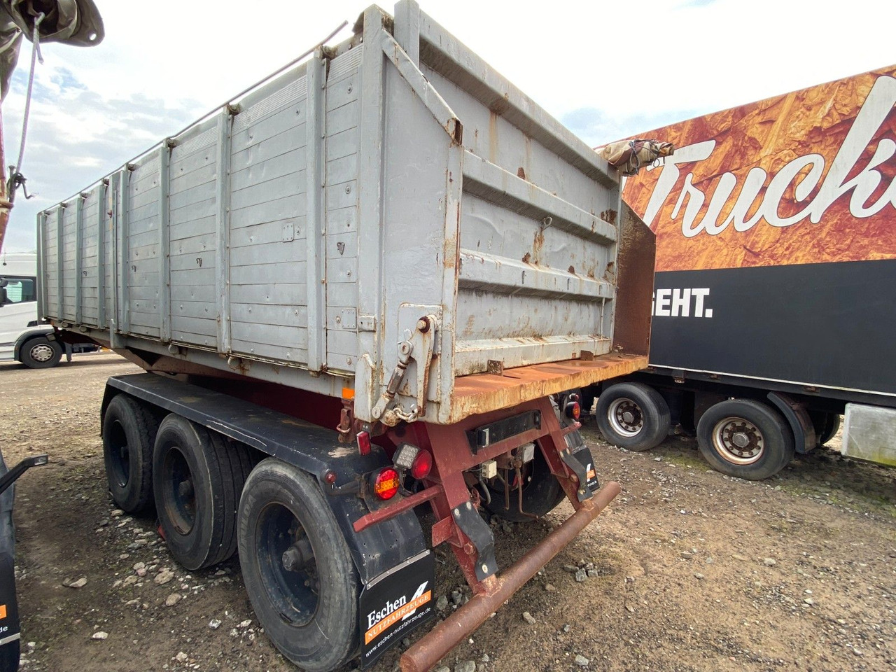 Langendorf SK 24/27 | Stahl 22m³*Luft-Lift*Rollplane*BPW - Semirremolque volquete: foto 2 Langendorf SK 24/27 | Stahl 22m³*Luft-Lift*Rollplane*BPW - Semirremolque volquete: foto 2