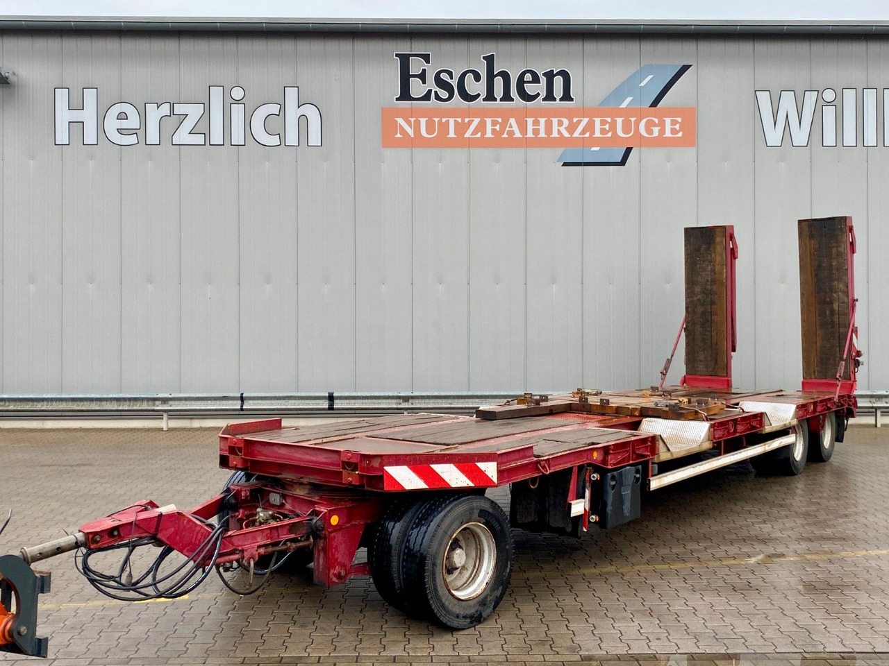 Langendorf Tieflader| hydr. Scherenrampen*verbreiterbar*SAF - Remolque góndola rebajadas: foto 1 Langendorf Tieflader| hydr. Scherenrampen*verbreiterbar*SAF - Remolque góndola rebajadas: foto 1