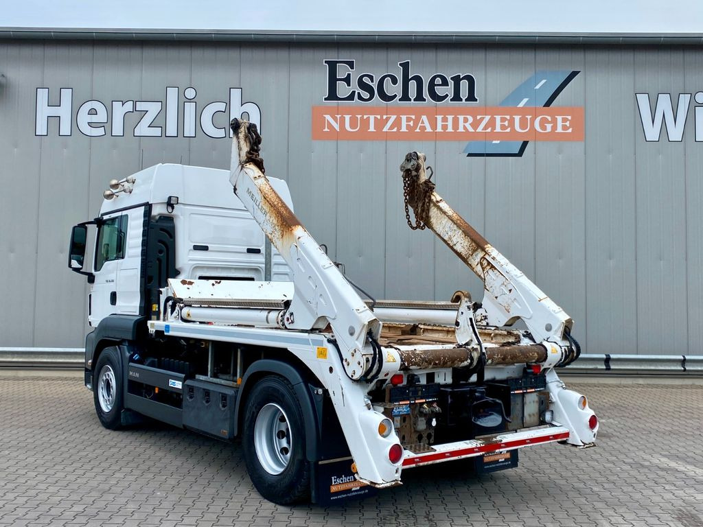MAN TGS 18.500 LL LX Fernverkehr*MEILLER AK12*Funk - Camión portacontenedor de cadenas: foto 4 MAN TGS 18.500 LL LX Fernverkehr*MEILLER AK12*Funk - Camión portacontenedor de cadenas: foto 4