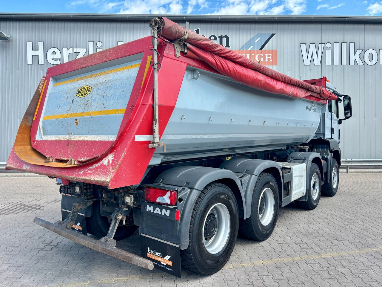 Camión volquete MAN TGS 35.420 8x4 BL | MEILLER*Rollplane*Navi*Klima: foto 6