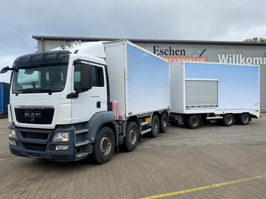 MAN TGS 41.540 8x4 BB Eichfahrzeug - Camión caja cerrada: foto 4 MAN TGS 41.540 8x4 BB Eichfahrzeug - Camión caja cerrada: foto 4