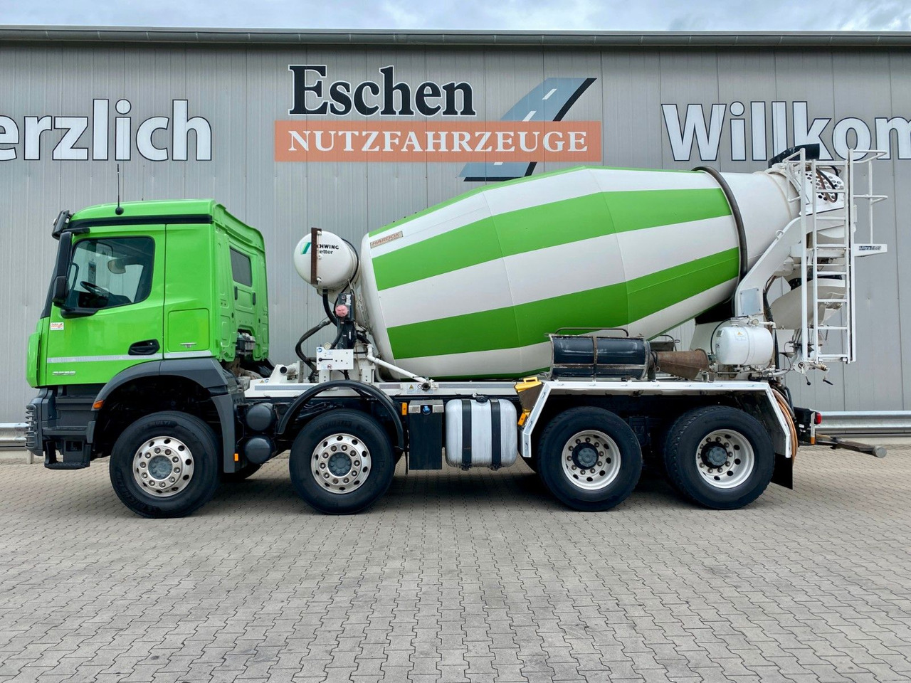 Mercedes-Benz 3236 Arocs | 9m³ Stetter*Klima*Navi*Blatt*1.Hand - Camión hormigonera: foto 2 Mercedes-Benz 3236 Arocs | 9m³ Stetter*Klima*Navi*Blatt*1.Hand - Camión hormigonera: foto 2