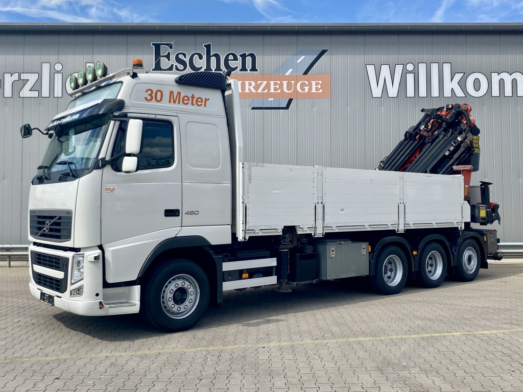 Volvo FH 460 8x4 / Palfinger PK 53002 SHF Kran - Camión caja abierta, Camión grúa: foto 1 Volvo FH 460 8x4 / Palfinger PK 53002 SHF Kran - Camión caja abierta, Camión grúa: foto 1