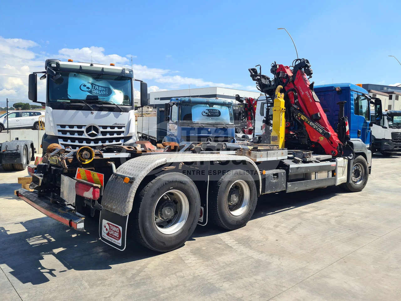 Camión MAN + Epsilon M120Z3 + Gancho Palfinger 20T - Camión multibasculante, Camión grúa: foto 1 Camión MAN + Epsilon M120Z3 + Gancho Palfinger 20T - Camión multibasculante, Camión grúa: foto 1