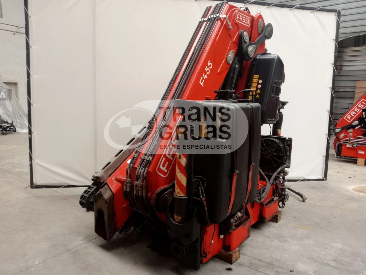 Grúa Fassi F455RA.2.26 E-DYNAMIC - Grúa para camión para Camión: foto 4 Grúa Fassi F455RA.2.26 E-DYNAMIC - Grúa para camión para Camión: foto 4