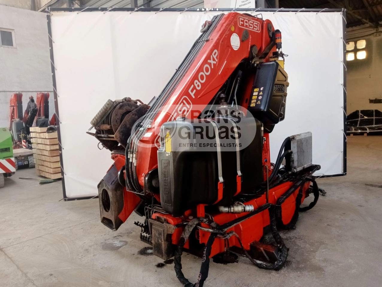 Grúa Fassi F800AXP.26 - Grúa para camión para Camión: foto 4 Grúa Fassi F800AXP.26 - Grúa para camión para Camión: foto 4