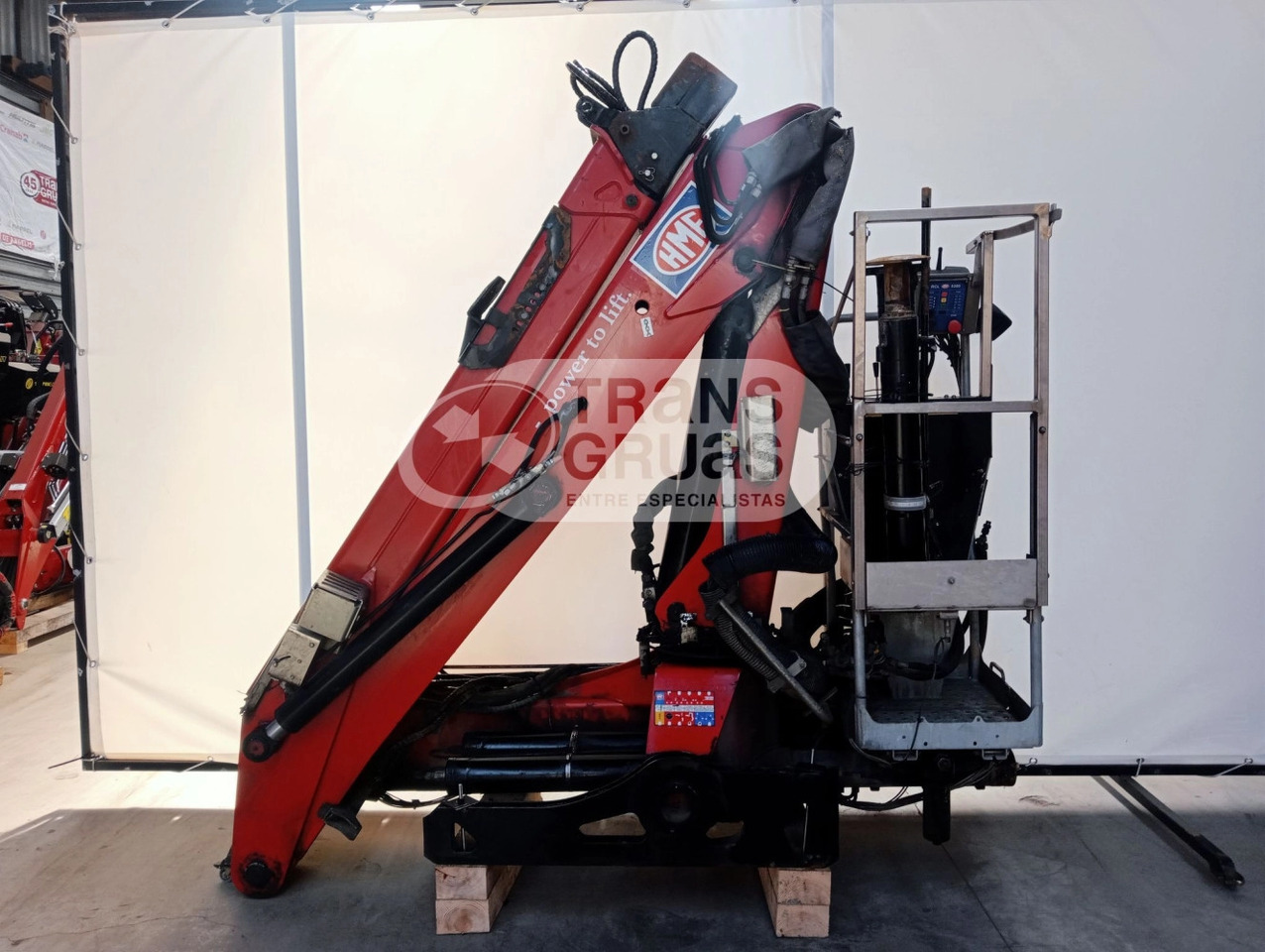 Grúa HMF 1244-Z1 - Grúa para camión para Camión: foto 3 Grúa HMF 1244-Z1 - Grúa para camión para Camión: foto 3