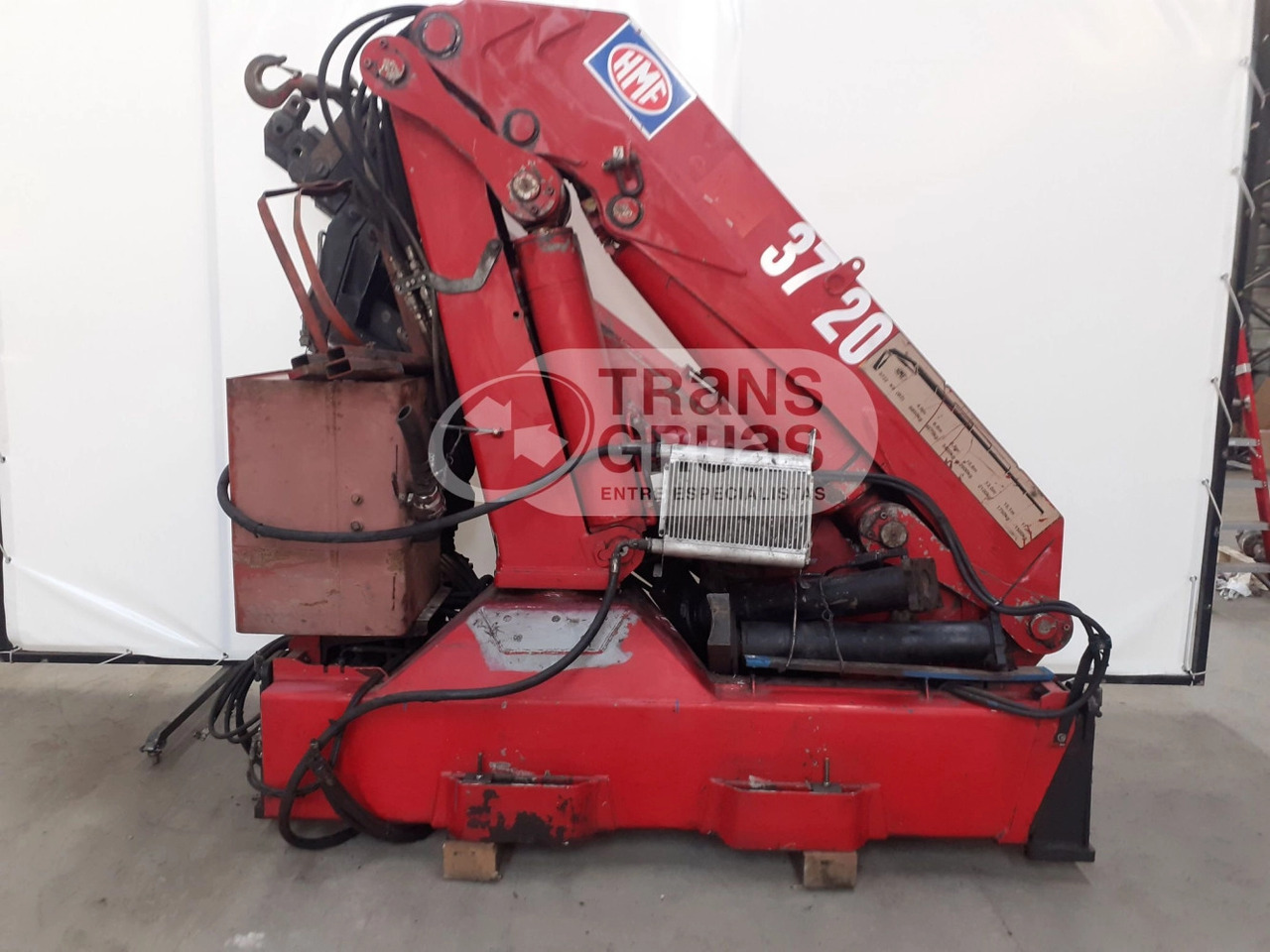 Grúa HMF 3720 K6 - Grúa para camión para Camión: foto 1 Grúa HMF 3720 K6 - Grúa para camión para Camión: foto 1