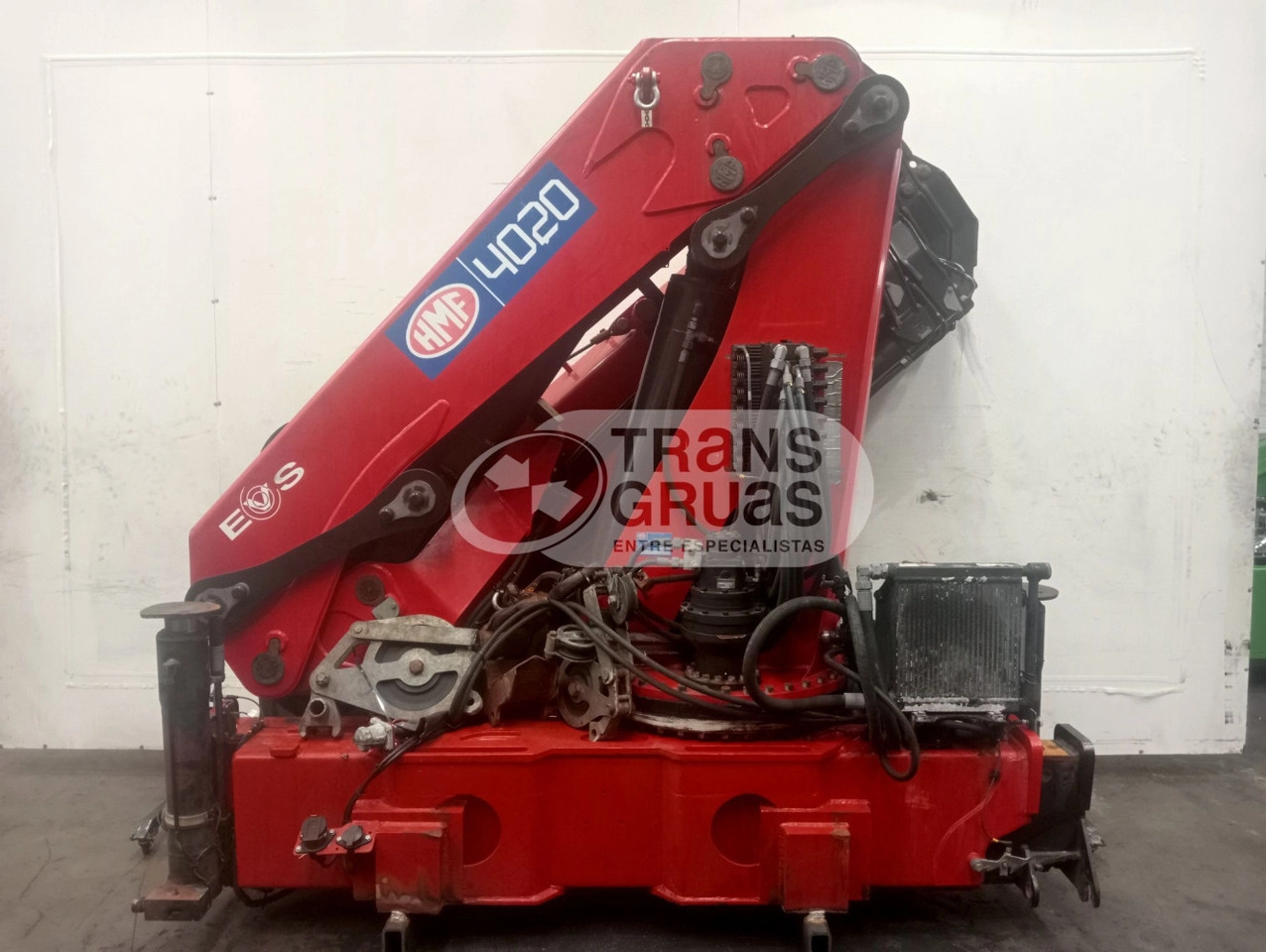 Grúa HMF 4020-K6 - Grúa para camión para Camión: foto 2 Grúa HMF 4020-K6 - Grúa para camión para Camión: foto 2