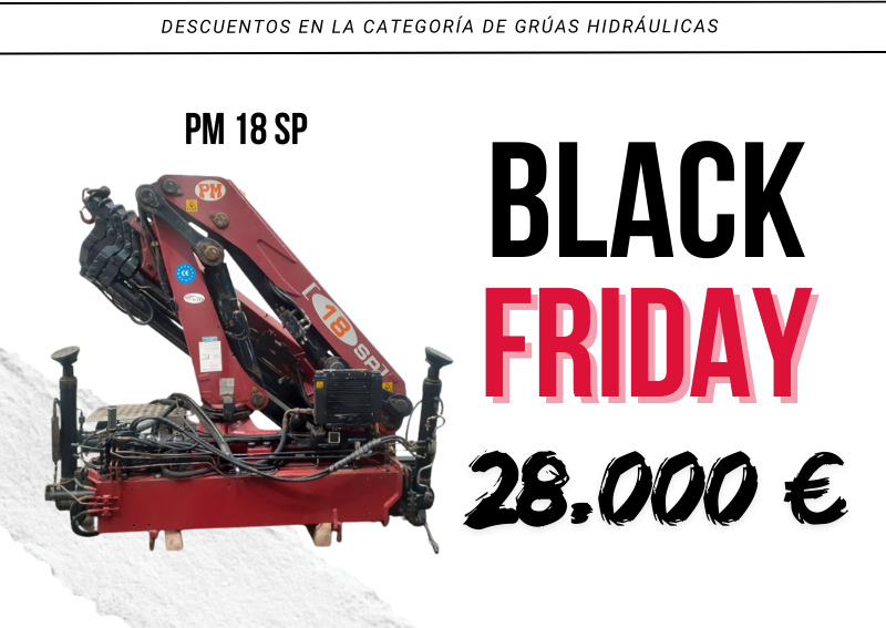 Grúa PM 18 SP - Grúa para camión para Camión: foto 2 Grúa PM 18 SP - Grúa para camión para Camión: foto 2