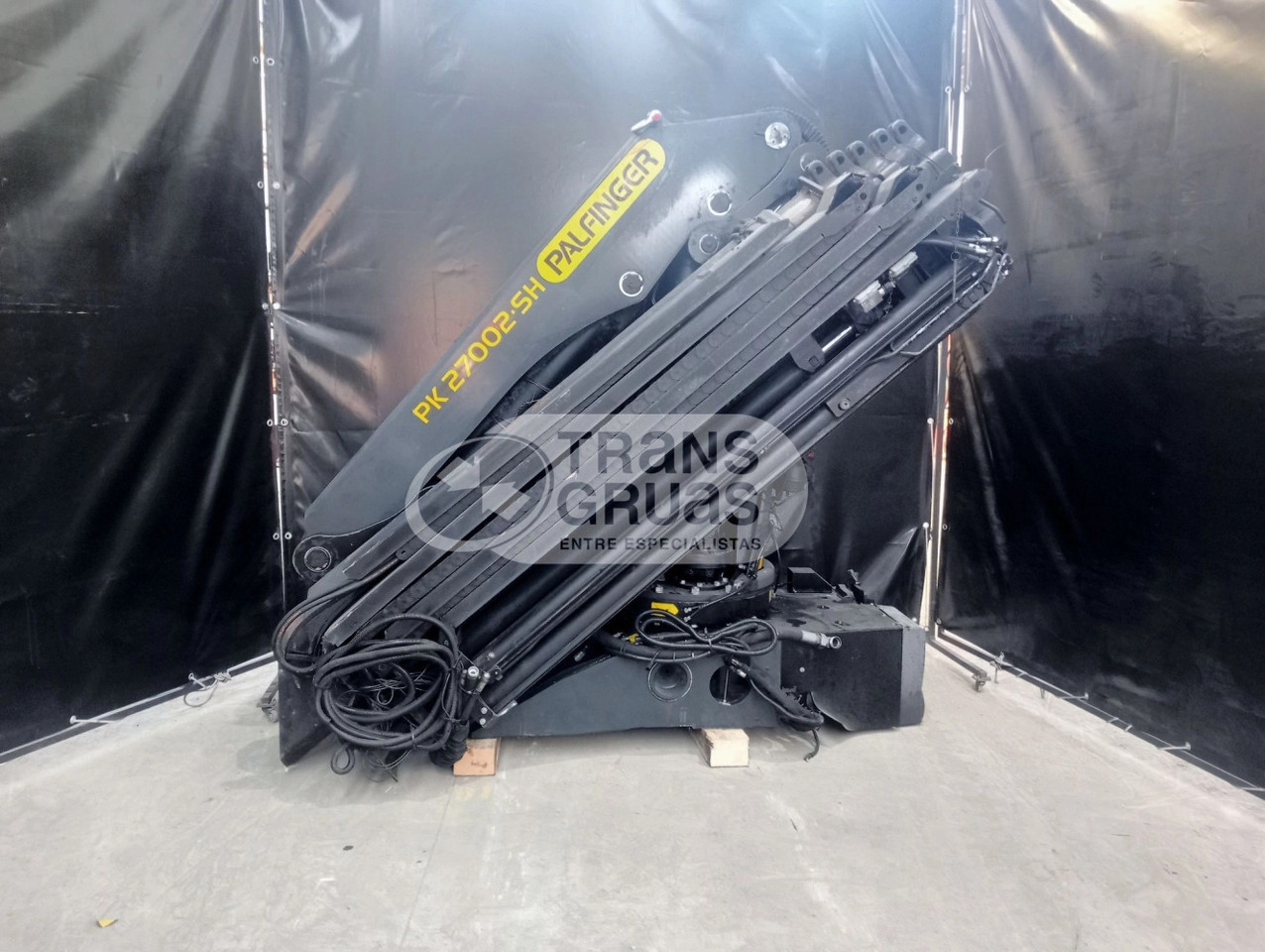 Grúa Palfinger PK 27002 SH - Grúa para camión para Camión: foto 1 Grúa Palfinger PK 27002 SH - Grúa para camión para Camión: foto 1