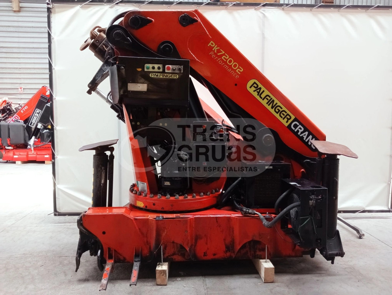 Grúa Palfinger PK 72002 - Grúa para camión para Camión: foto 4 Grúa Palfinger PK 72002 - Grúa para camión para Camión: foto 4