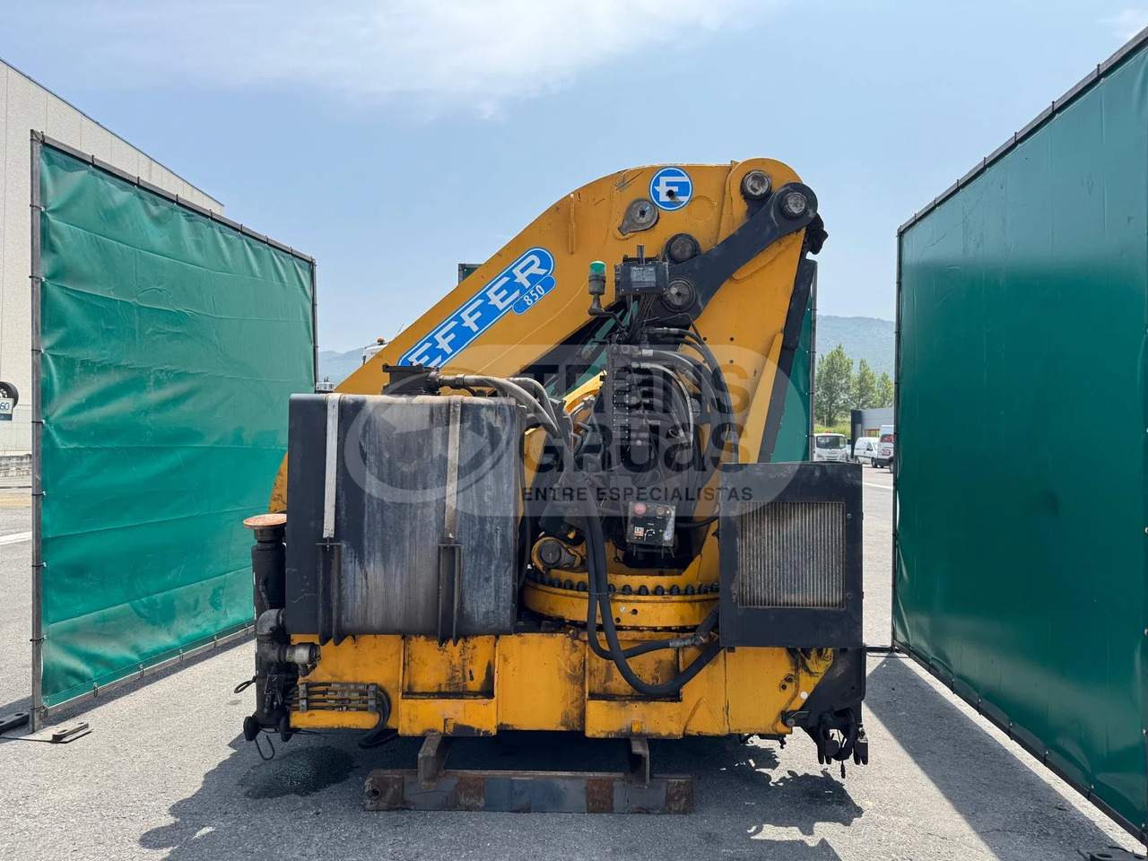 Grúa hidráulica Effer 850 8S - Grúa para camión: foto 2 Grúa hidráulica Effer 850 8S - Grúa para camión: foto 2